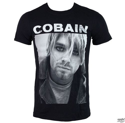 tričko pánske Kurt Cobain - Shadow - Black - LIVE NATION - PEKCO01090