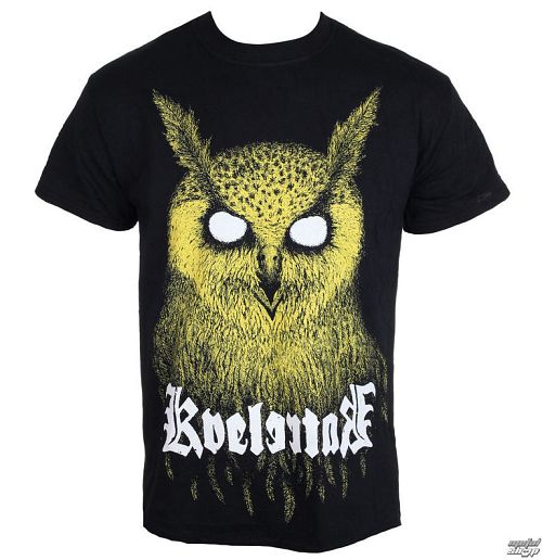 tričko pánske Kvelertak - Barlett Owl Yellow - KINGS ROAD - 20085434
