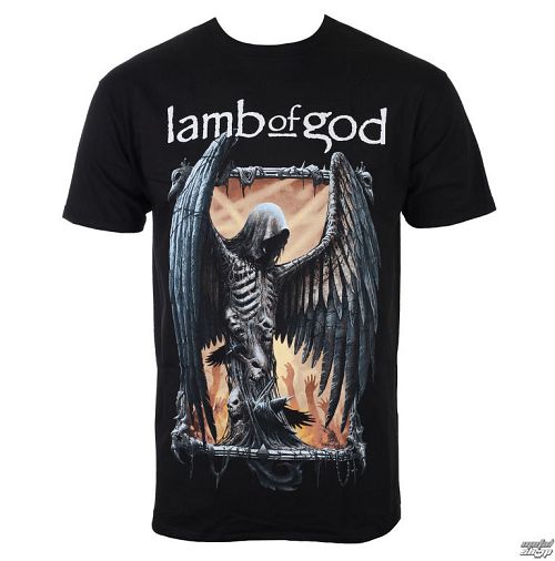 tričko pánske Lamb Of God - Winged Death - ROCK OFF - LAMBTS03MB