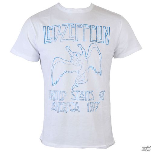 tričko pánske Led Zeppelin - Wht - AMPLIFIED - AV210LT7