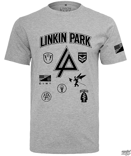 tričko pánske Linkin Park - Patches - URBAN CLASSICS - MC149