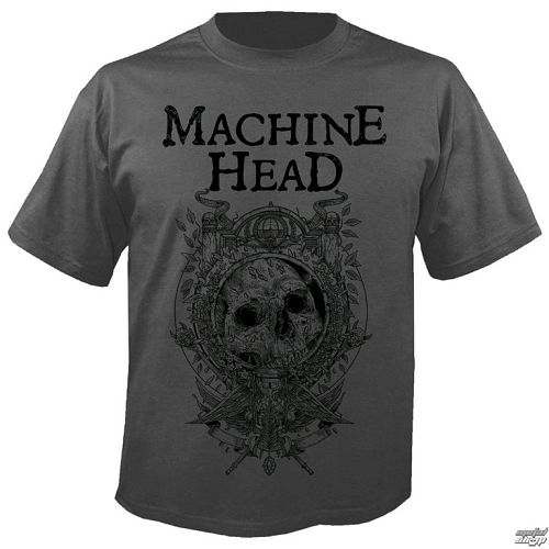 tričko pánske MACHINE HEAD - Clock GREY - NUCLEAR BLAST - 2687_TS