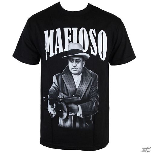 tričko pánske MAFIOSO - Capone - Black - 53004-2