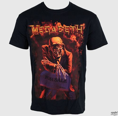 tričko pánske Megadeth - Peace Sells - PLASTIC HEAD - RTMGD002