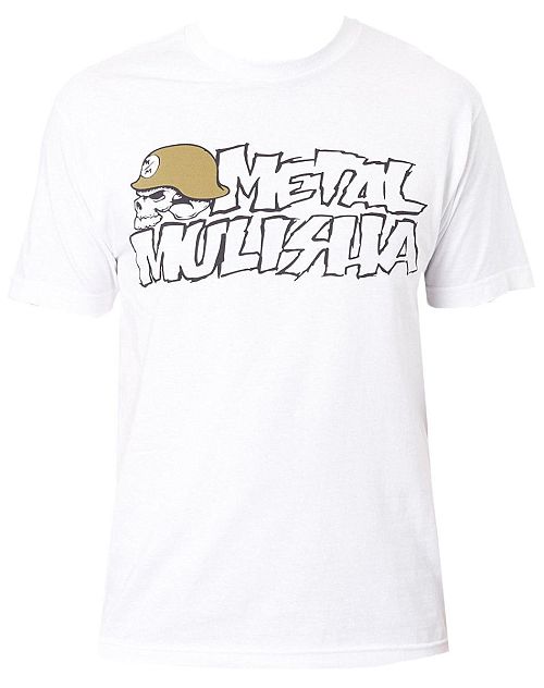 tričko pánske METAL MULISHA - IKON 2 - WHT - M1851824.01