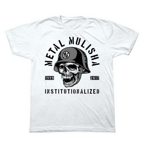 tričko pánske METAL MULISHA - INSTITUTIONLIZED - M1851831.01 - wht