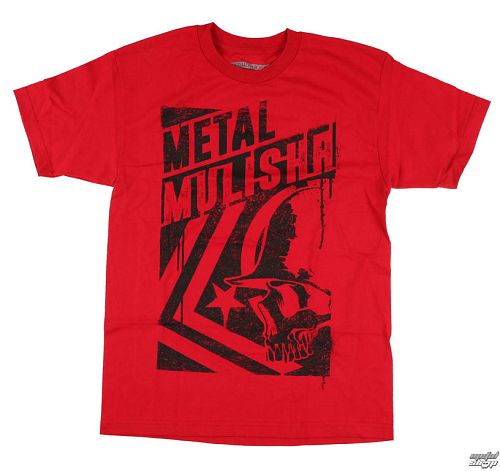 tričko pánske METAL MULISHA - LACED - RED_FA7518025.01