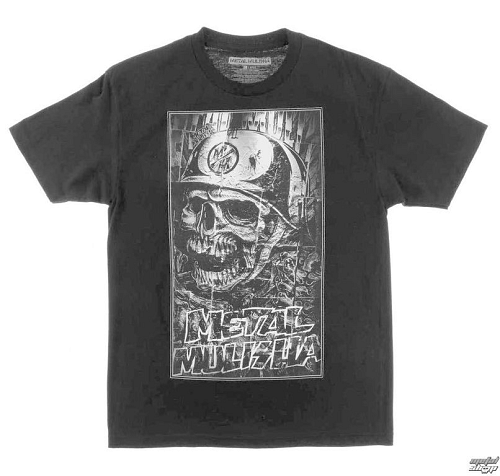 tričko pánske METAL MULISHA - Shredded - FA6518026.01_BLK