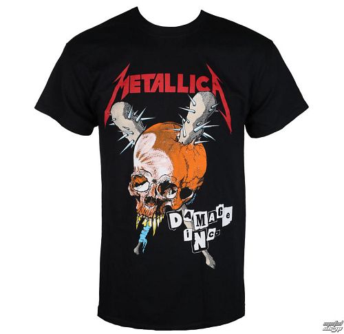 tričko pánske Metallica - Damage Inc - Black - RTMTLTSBDINC