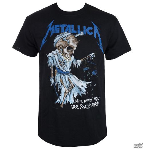 tričko pánske Metallica - Doris - Black - RTMTLTSBDOR