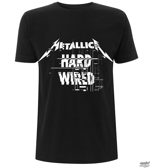 tričko pánske Metallica - Hardwired Difficulties - Black - PRO063