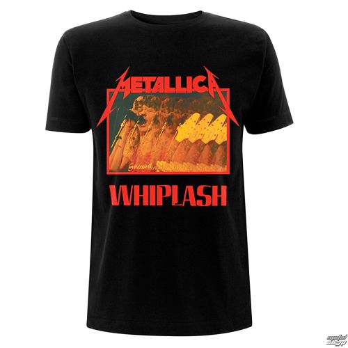 tričko pánske Metallica - Whiplash - Black - RTMTLTSBWHIP