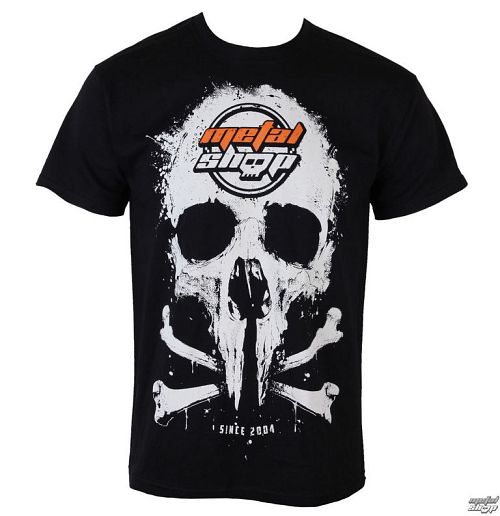 tričko pánske Metalshop - Black - MS015