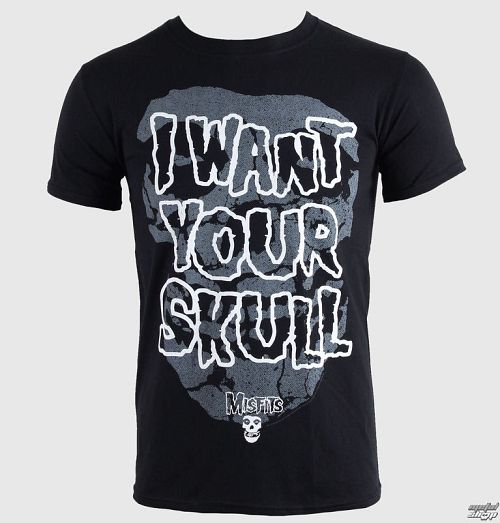 tričko pánske Misfits - I Want Your Skull - PLASTIC HEAD - PH7325