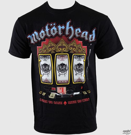 tričko pánske Motörhead - Slots - Blk - EMI - TSB9319
