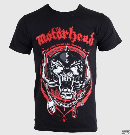 tričko pánske Motorhead - Lightning Wreath - Black - MHEADTEE19MB