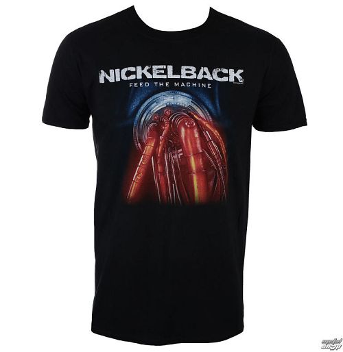 tričko pánske NICKELBACK - FEED THE MACHINE - PLASTIC HEAD - RTNIC010