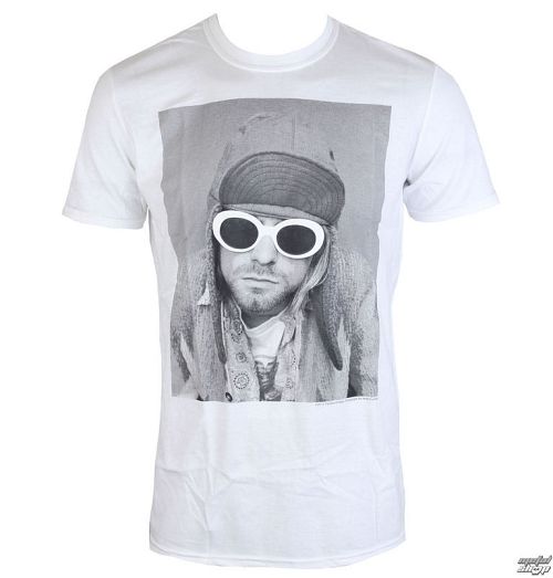 tričko pánske Nirvana - Kurt Cobain - Sunglasses Photo - PLASTIC HEAD - RTKCO0112