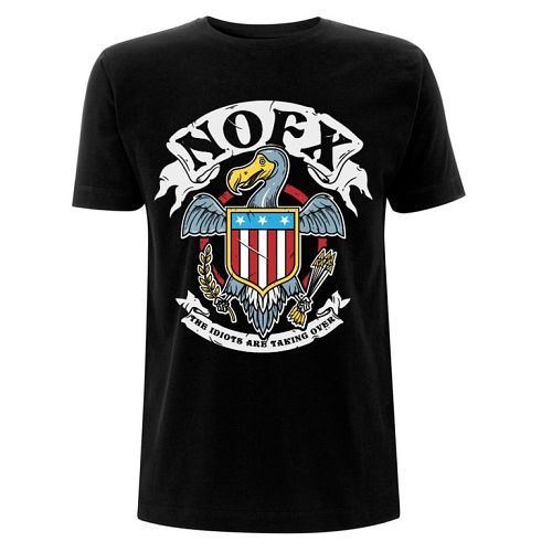tričko pánske NOFX - The Idiots Are Taking Over - Black - RTNOFTSBIDI