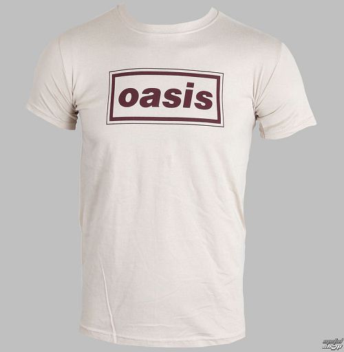 tričko pánske Oasis - Classic Logo (Brown) - PLASTIC HEAD - PH7387