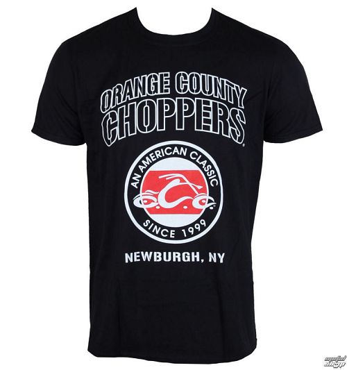 tričko pánske ORANGE COUNTY CHOPPERS - American Classic - Black - OCCTS00202