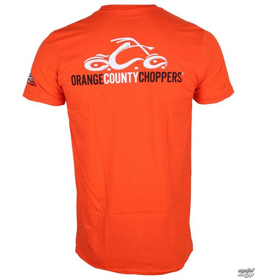 tričko pánske ORANGE COUNTY CHOPPERS - Logo - Orange - OCCTS02231