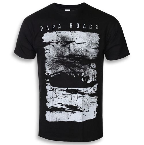 tričko pánske Papa Roach - Distress - Black - KINGS ROAD - 20102146