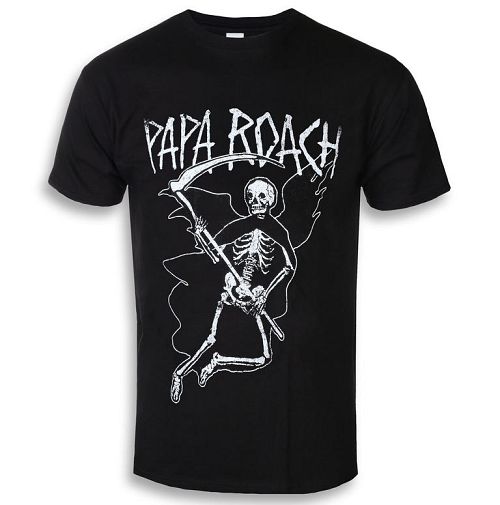 tričko pánske Papa Roach - Haunted Reaper - Black - KINGS ROAD - 20102152