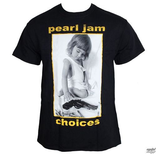tričko pánske Pearl Jam - Choices - BLK - LIVE NATION - PE12332TSBP