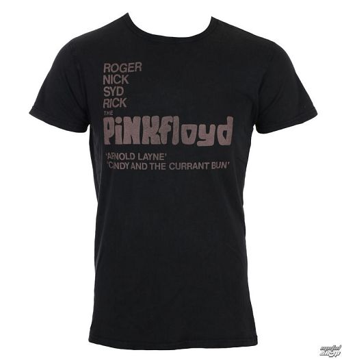 tričko pánske Pink Floyd - Arnold Layne Demo Vintage - Black - ROCK OFF - PFVINTS02MB
