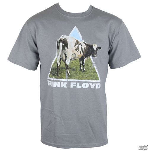 tričko pánske Pink Floyd - Atom Hear - Grey - LOW FREQUENCY - PFTS05004STG