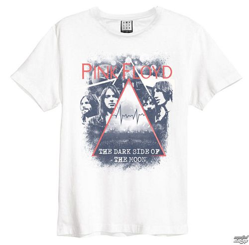 tričko pánske Pink Floyd - Pyramid Faces - White - AMPLIFIED - ZAV210T4F