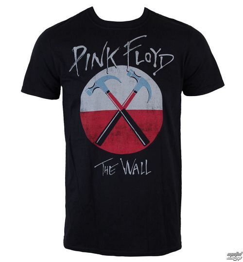 tričko pánske Pink Floyd - The Wall Logo - Black - LIVE NATION - PE13442TSBP