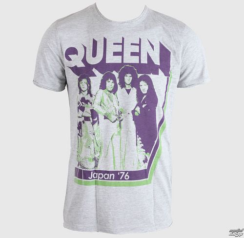 tričko pánske Queen - Japan 76 - AMPLIFIED - Grey - AV210Q76