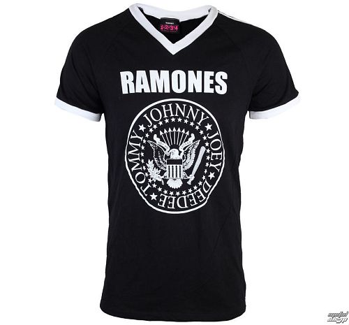 tričko pánske Ramones - Logo Soccer - BRAVADO - 95221438