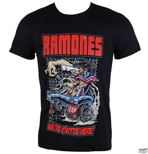 tričko pánske Ramones - Outta Here - ROCK OFF - RATS14MB