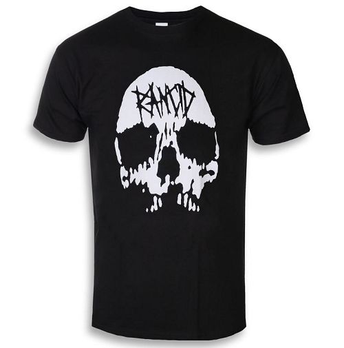 tričko pánske Rancid - Skull - Black - KINGS ROAD - 20104316