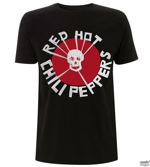 tričko pánske Red Hot Chili Peppers - Flea Skull - Black - RTRHCTSBFLE
