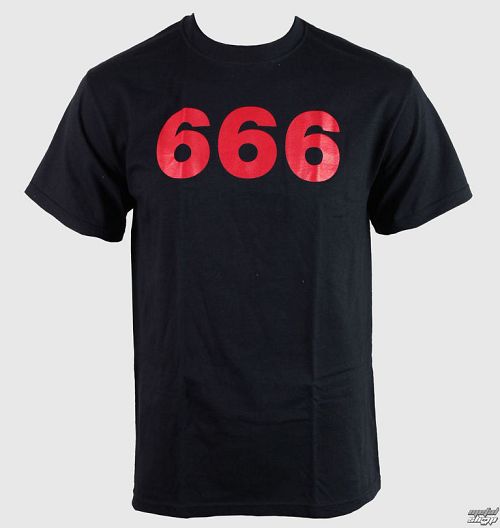 tričko pánske Relapse - 666 - Red On Black - RELAPSE - TS4023