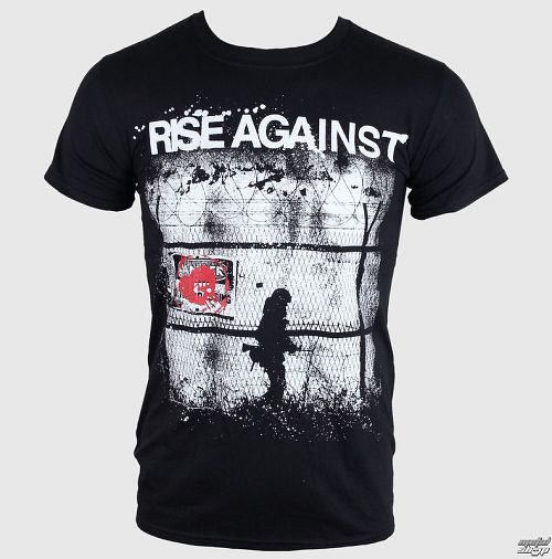 tričko pánske Rise Against - Borders - PLASTIC HEAD - PH8320