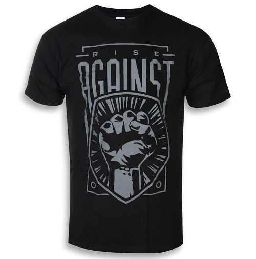 tričko pánske Rise Against - Fist - Black - KINGS ROAD - 20099905