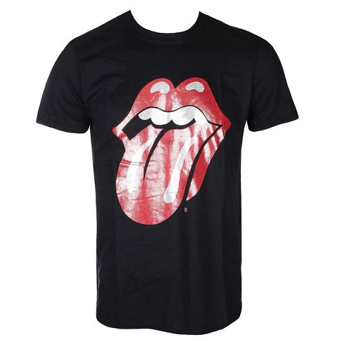 tričko pánske Rolling Stones - BLL Classic - ROCK OFF - RSBLKTS01MB