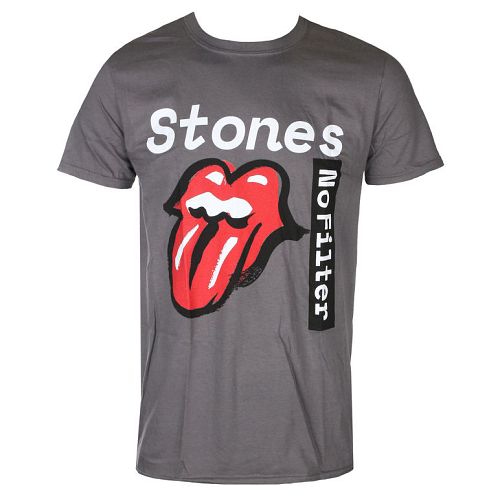 tričko pánske Rolling Stones - No Filter Text - ROCK OFF - RSTS98MC