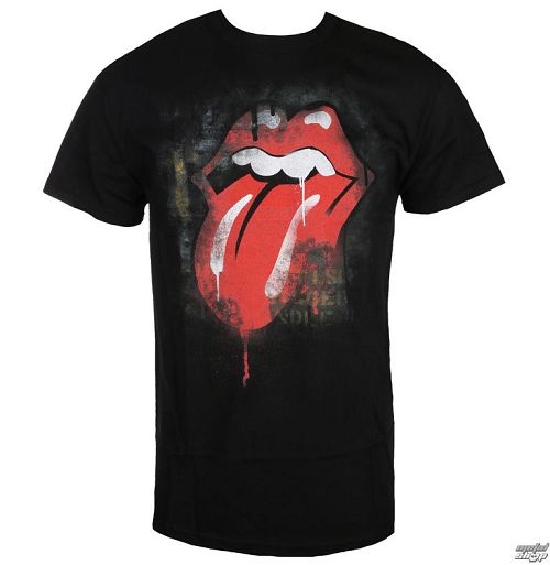 tričko pánske Rolling Stones - STENCIL BLK - BRAVADO - 31270106