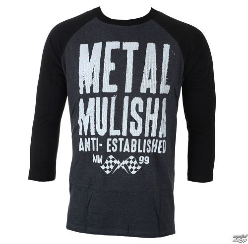 tričko pánske s 3/4 rukávom METAL MULISHA - FIRST RAGLAN L/S - BLB_FA7519001.01