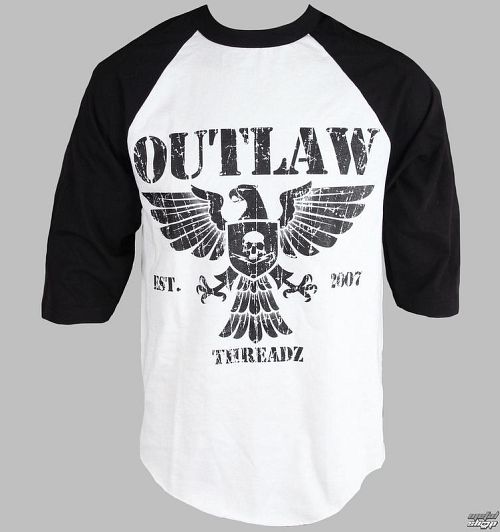 tričko pánske s 3/4 rukávom Outlaw Threadz - Crest - MR01