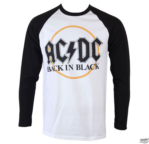 tričko pánske s dlhým rukávom AC/DC - Back in Black - RAZAMATAZ - CL2023