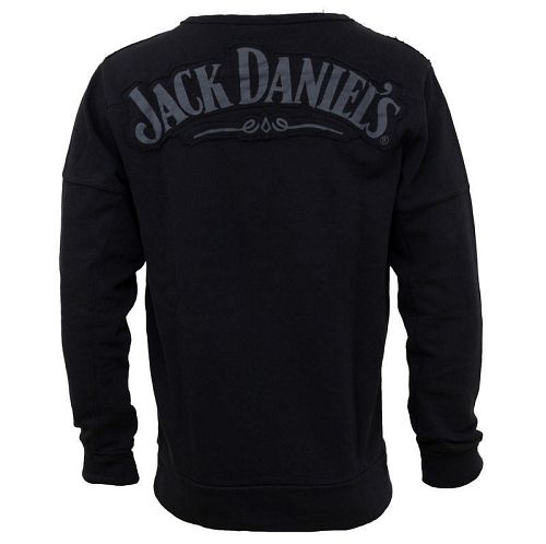 tričko pánske s dlhým rukávom Jack Daniels - Black - SW298218JDS