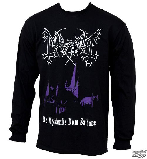 tričko pánske s dlhým rukávom Mayhem - De Mysteriis Dom Sathanas - PLASTIC HEAD - PH1086