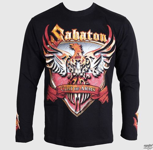 tričko pánske s dlhým rukávom Sabaton - First To Fight - CARTON - 396